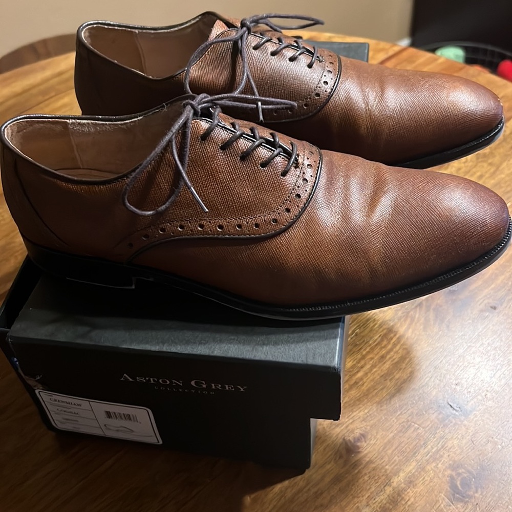 Aston Grey Crenshaw Leather 8.5